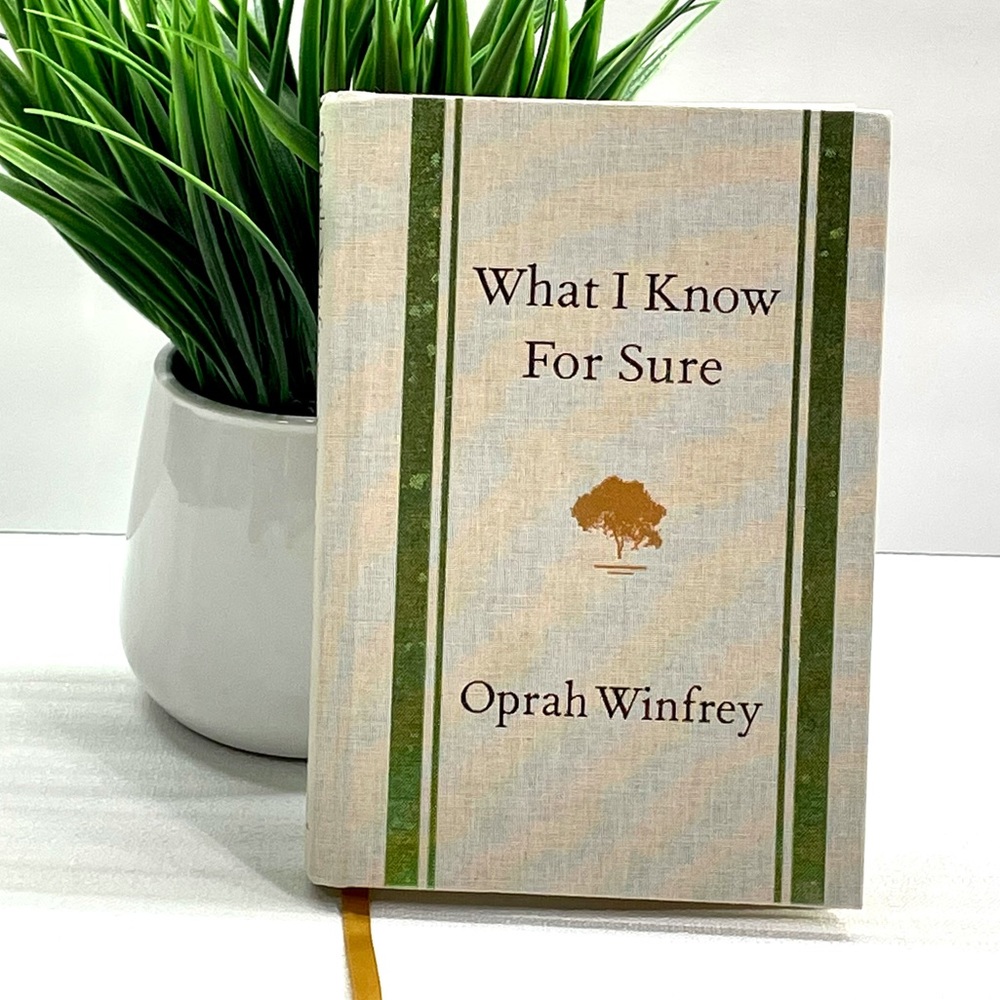 What I Know For Sure Hardcover Book By Oprah Winfrey 2014 1st Edition